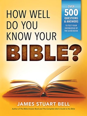 cover image of How Well Do You Know Your Bible?